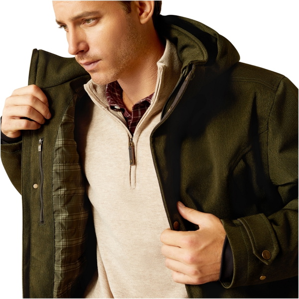 Ariat Homme Rhodium Imperméable Isolé Parka 10052954 - Rosin